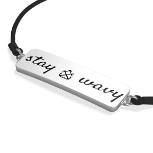 Stay Wavy Cord Bracelet