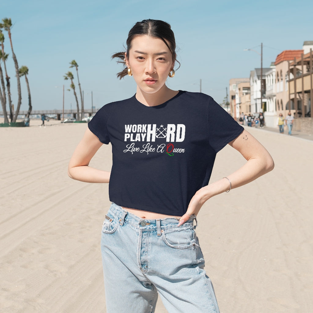 SLAY CROPPED TEE